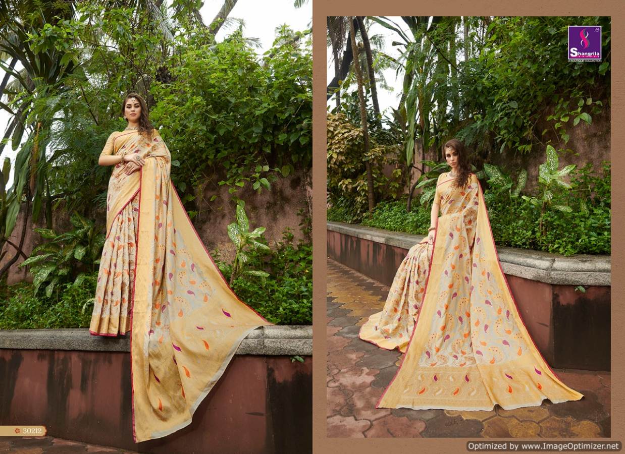 Shangrila By Sundari Silk Designer Weaving Zari Silk Saree Collection