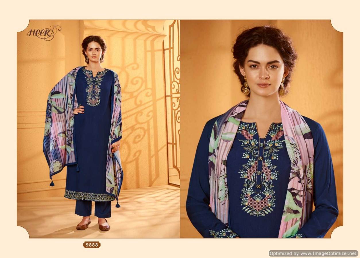 Kimora By Heer Velvet Vol 59 Designer Shagun Silk Dress Material Catalog
