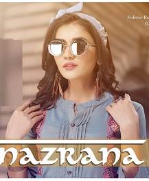 Ft Presents Nazrana  Heavy Rayon Designer Long Kurti