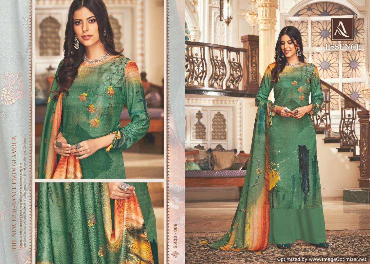 Alok By Essence Woolen Pashmina Digital Printed Winter Collection