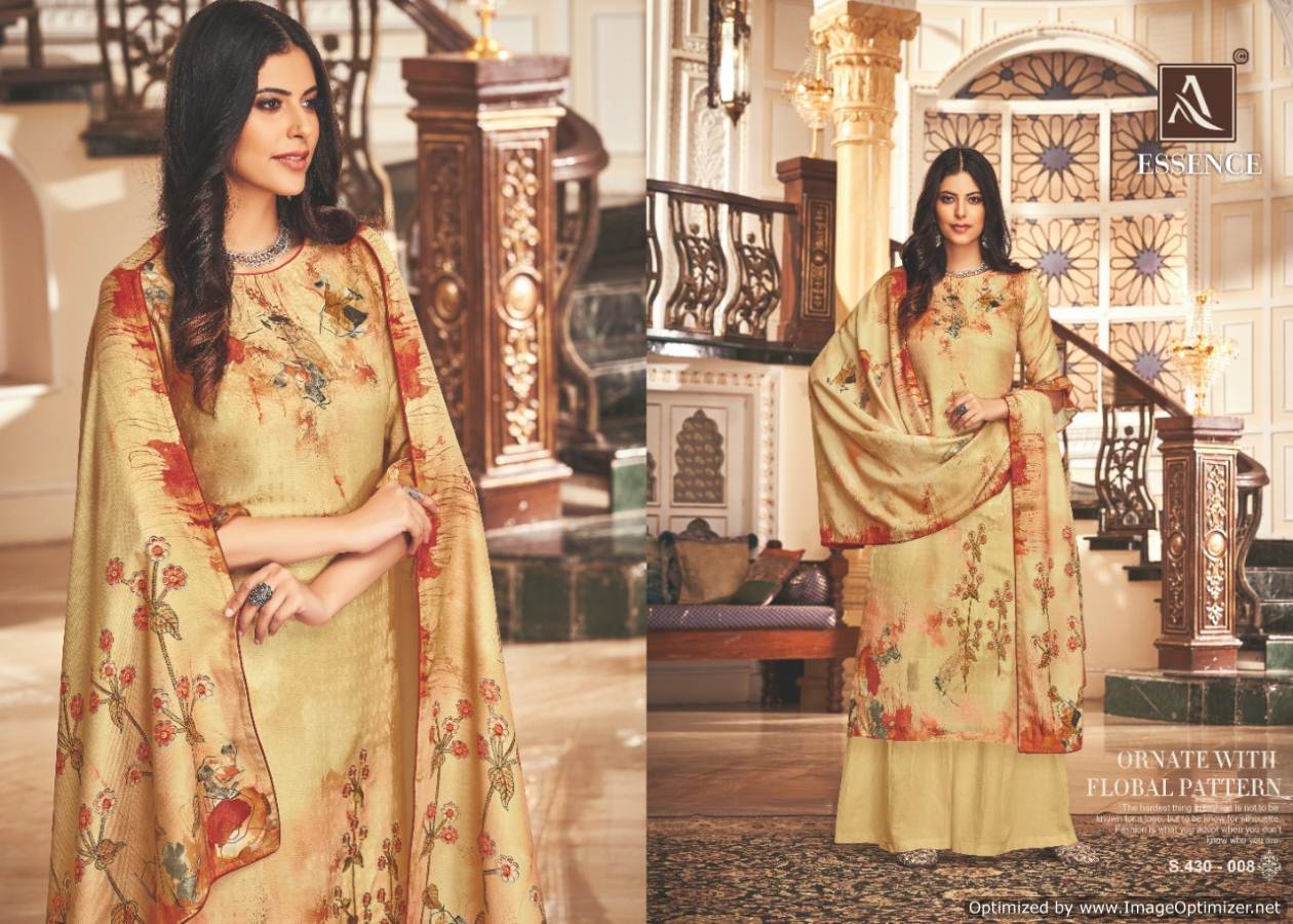 Alok By Essence Woolen Pashmina Digital Printed Winter Collection