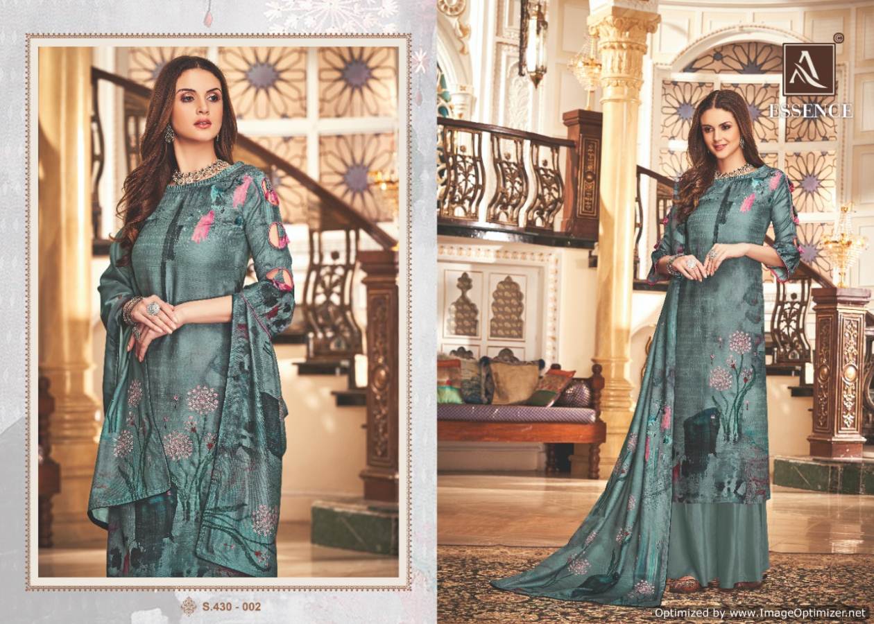 Alok By Essence Woolen Pashmina Digital Printed Winter Collection