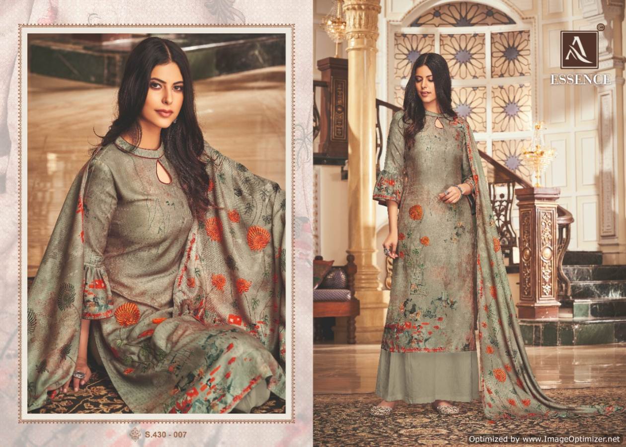 Alok By Essence Woolen Pashmina Digital Printed Winter Collection