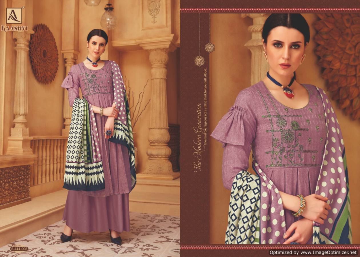 Alok By Kaashvi Pure Pashmina Designer Dress Material Catalogue