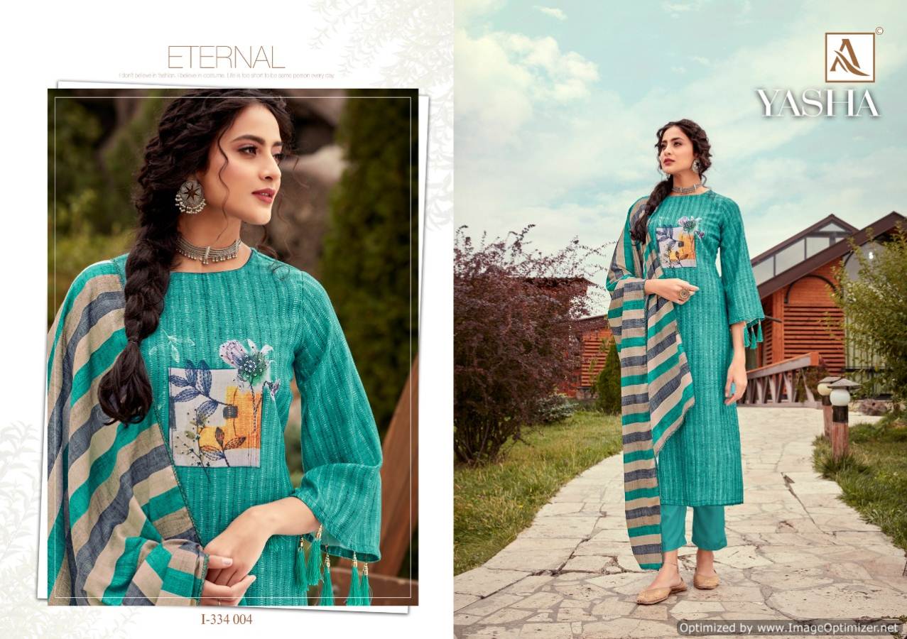 Alok Present Yasha Ready Made Pashmina Dress Catalogue
