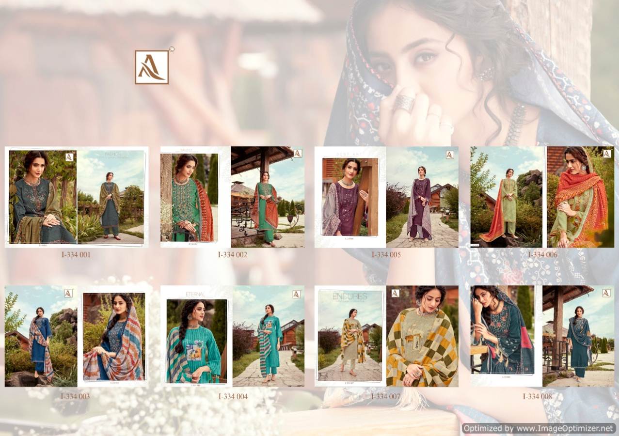 Alok Present Yasha Ready Made Pashmina Dress Catalogue