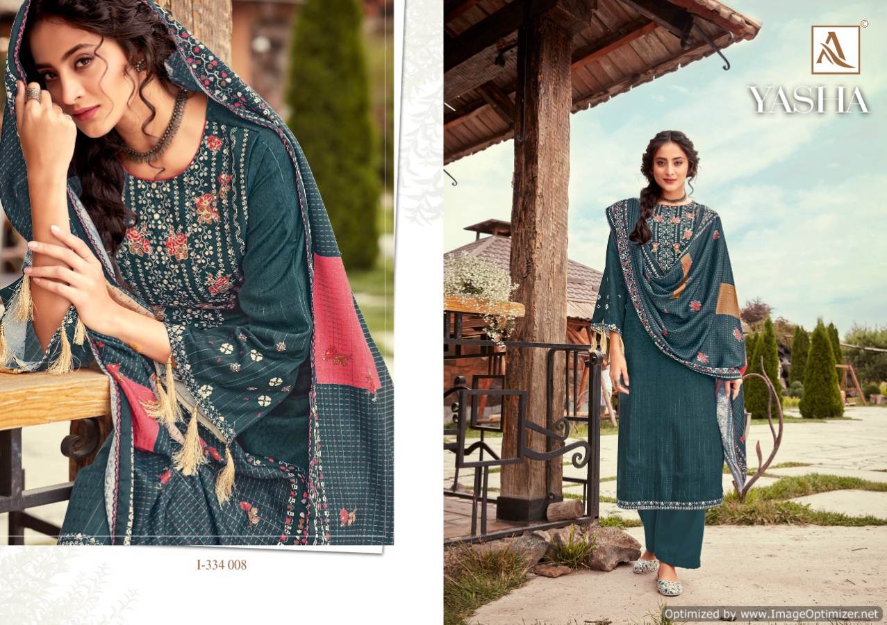 Alok Present Yasha Ready Made Pashmina Dress Catalogue