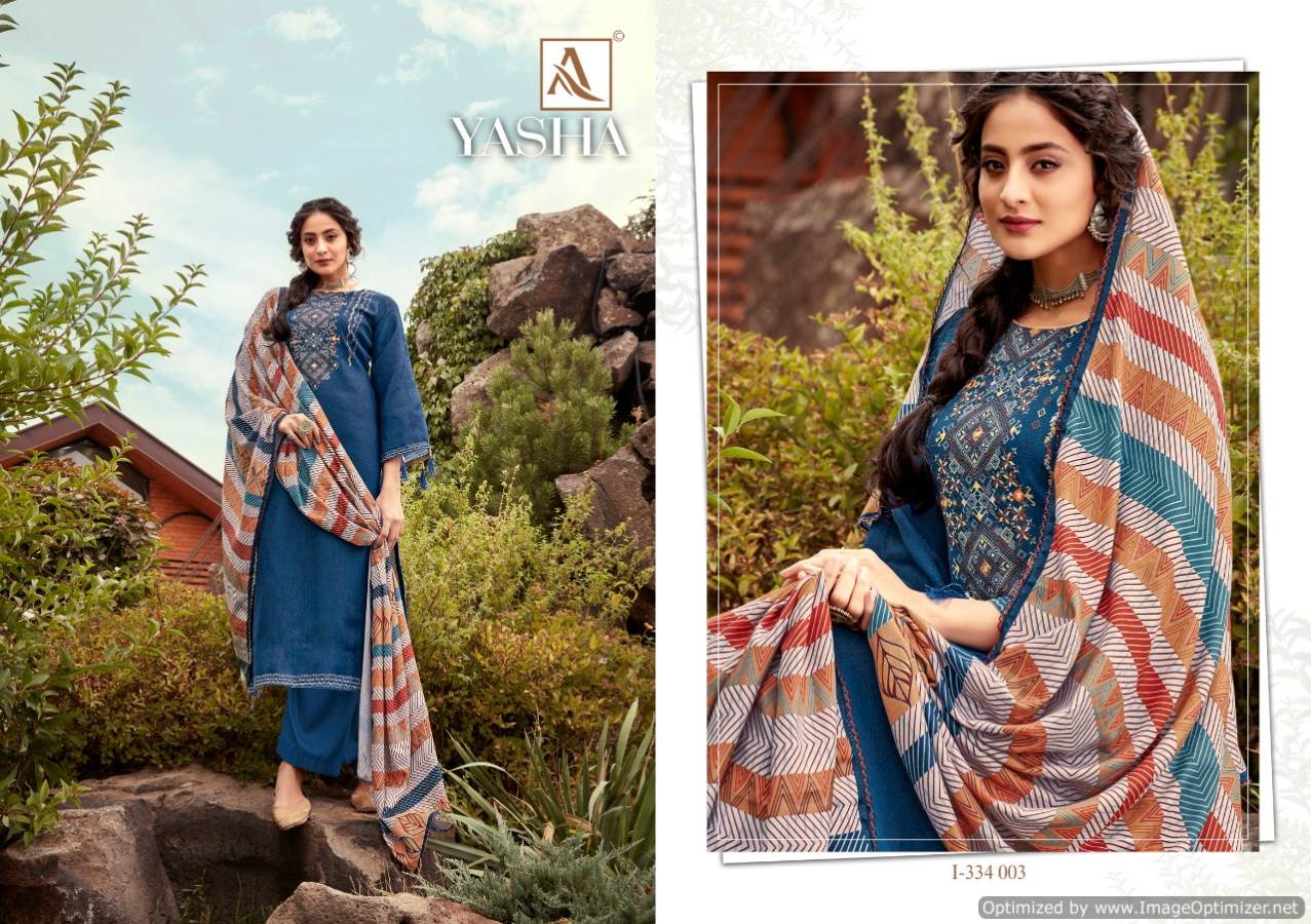 Alok Present Yasha Ready Made Pashmina Dress Catalogue
