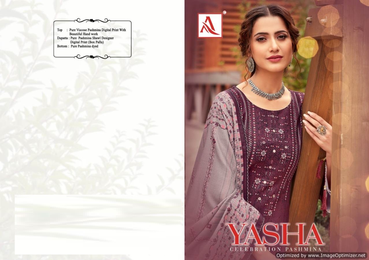 Alok Present Yasha Ready Made Pashmina Dress Catalogue