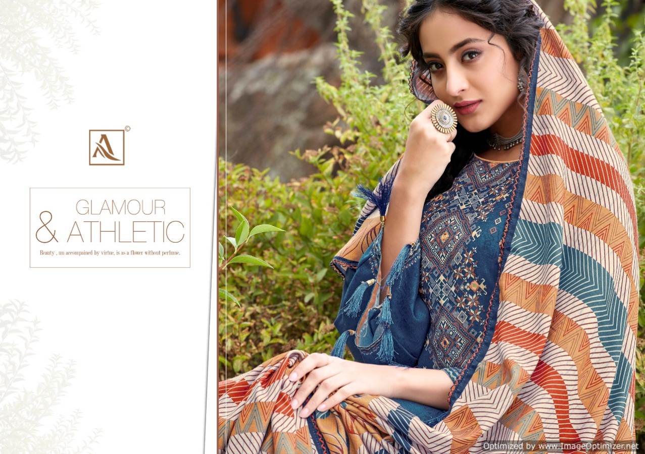 Alok Present Yasha Ready Made Pashmina Dress Catalogue