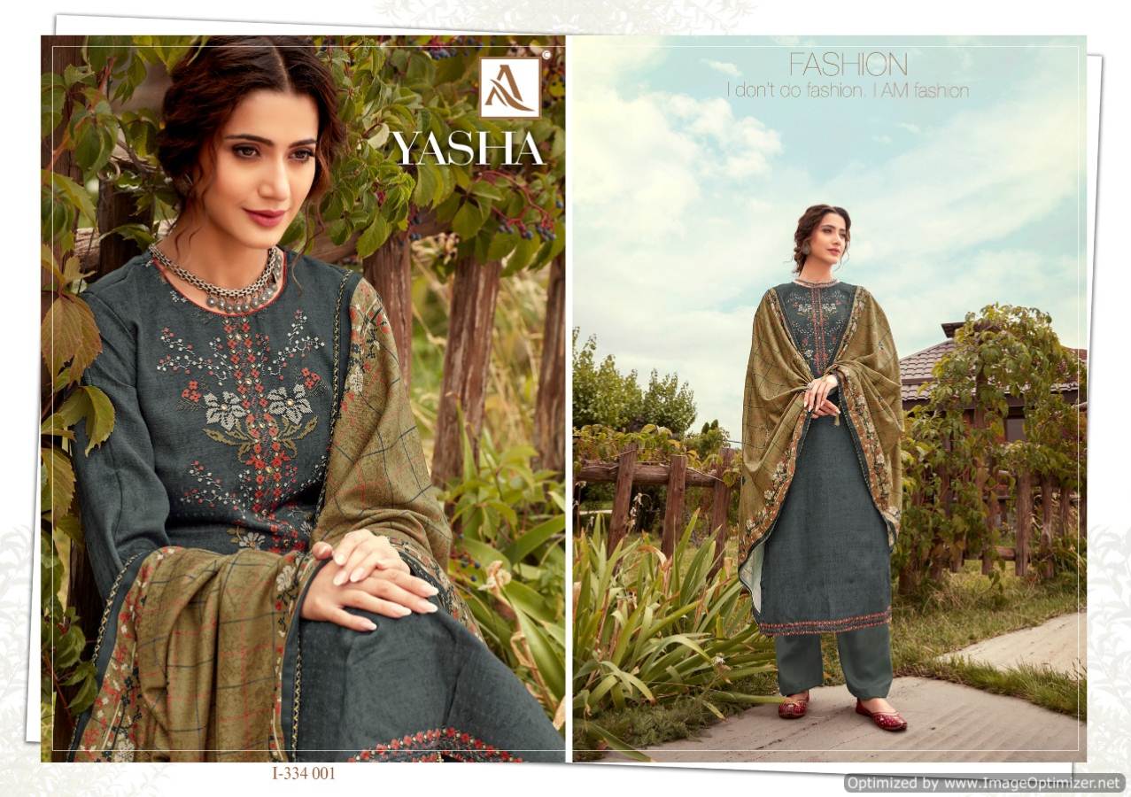 Alok Present Yasha Ready Made Pashmina Dress Catalogue