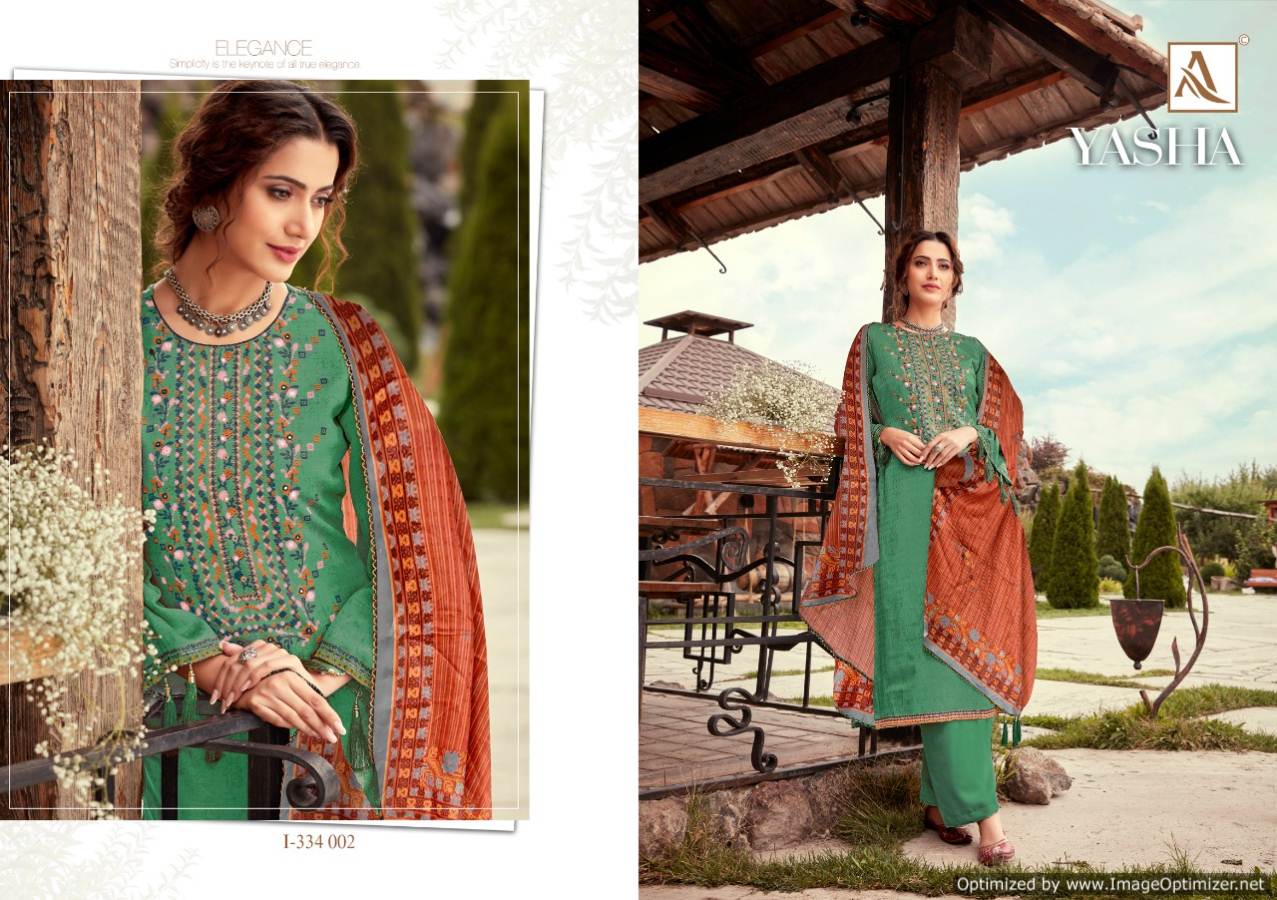 Alok Present Yasha Ready Made Pashmina Dress Catalogue