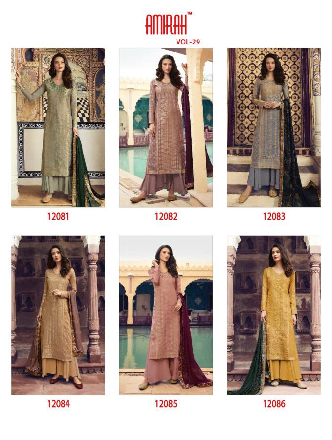 Amirah Vol 29 Festive Wear Designer Salwar Suits