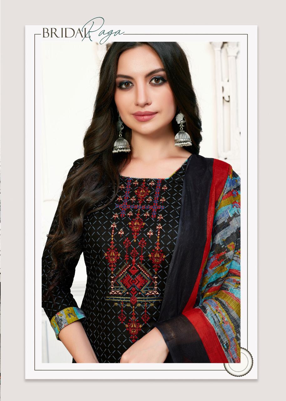 Balaji By Rasberry Patiyala 2 Cotton Printed Dress Material