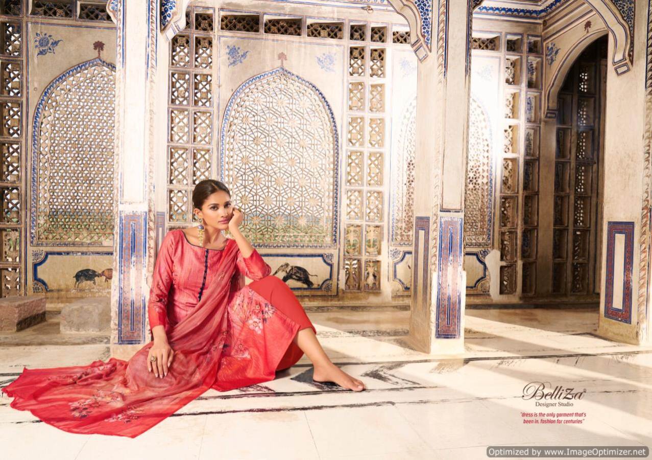 Belliza By Stylus Vol 2 Digital Printed Dress Material Catalogue