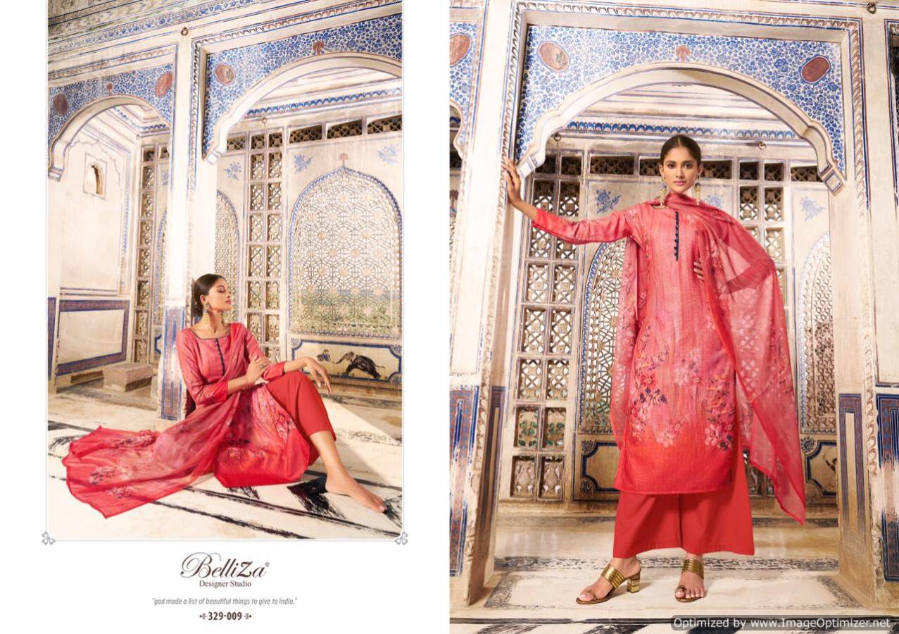 Belliza By Stylus Vol 2 Digital Printed Dress Material Catalogue
