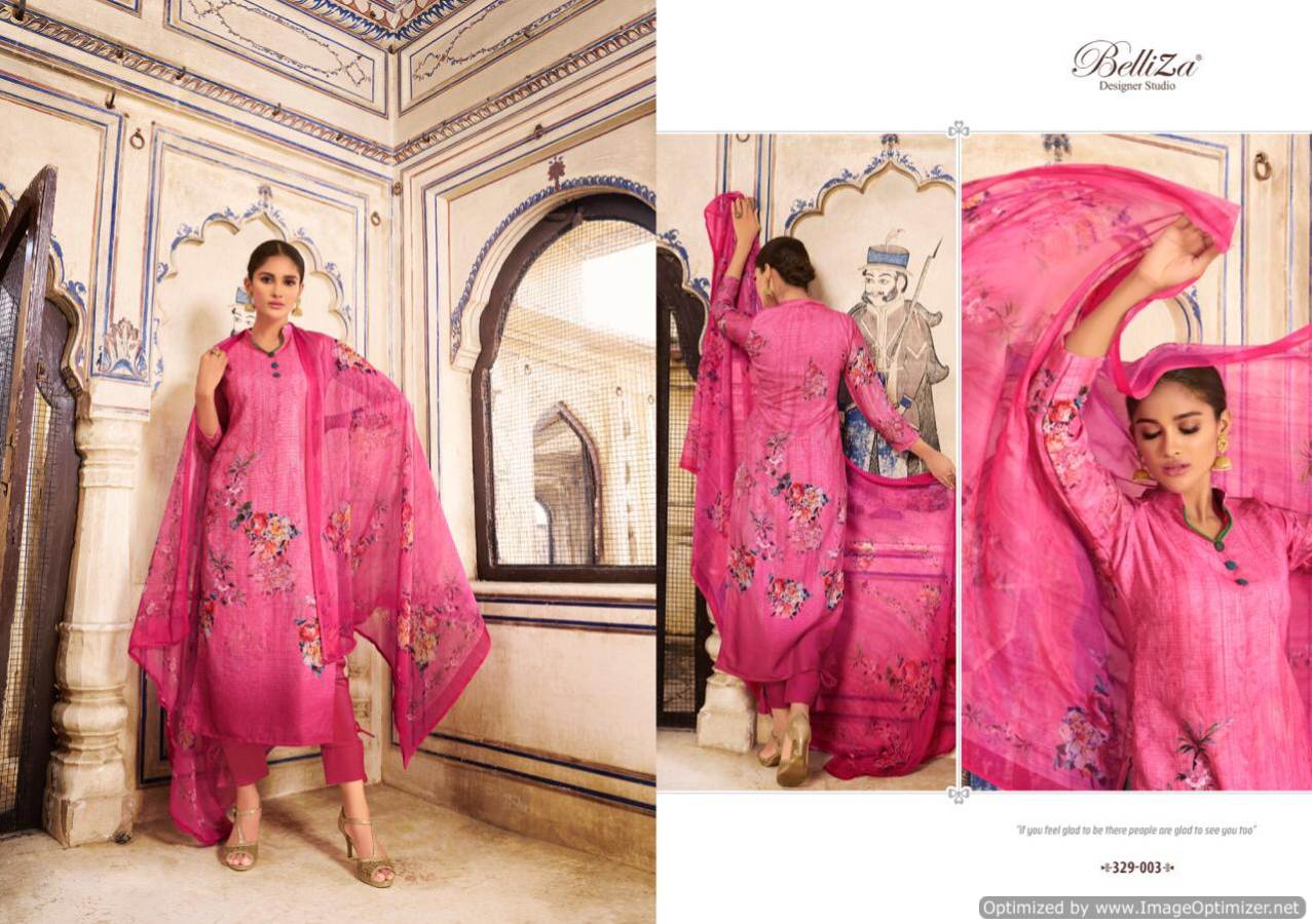 Belliza By Stylus Vol 2 Digital Printed Dress Material Catalogue