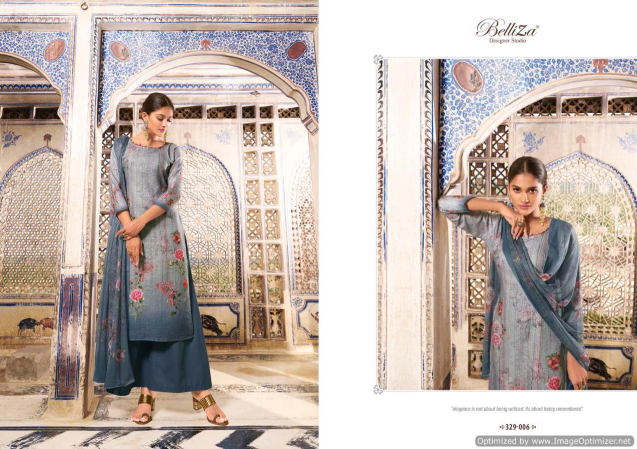 Belliza By Stylus Vol 2 Digital Printed Dress Material Catalogue
