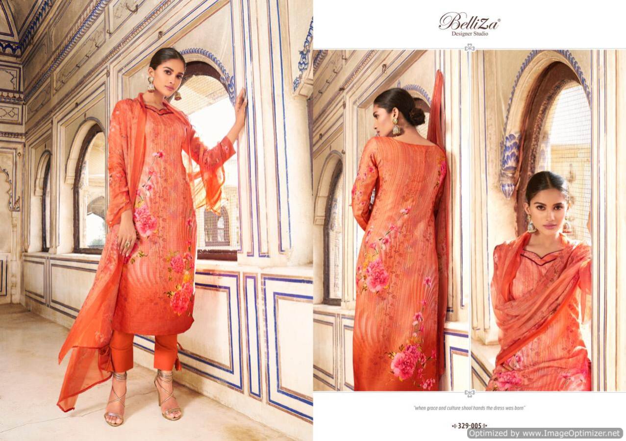 Belliza By Stylus Vol 2 Digital Printed Dress Material Catalogue