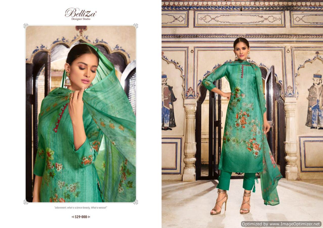 Belliza By Stylus Vol 2 Digital Printed Dress Material Catalogue