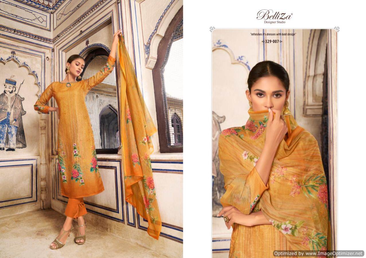 Belliza By Stylus Vol 2 Digital Printed Dress Material Catalogue