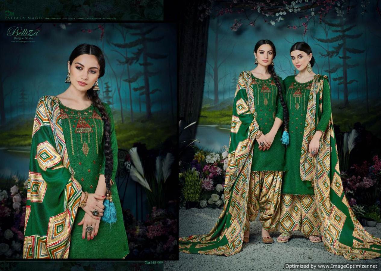 Belliza Present Patiala Magic Digital Printed Dress Material Catalogue