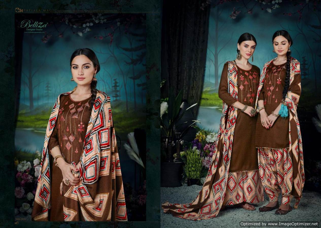 Belliza Present Patiala Magic Digital Printed Dress Material Catalogue