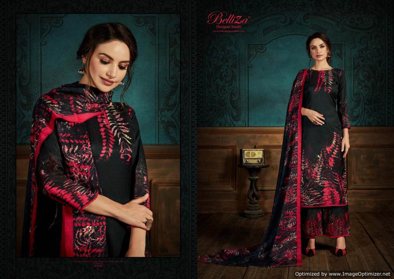 Belliza Present Zubeda Vol 2 Stitched Pure Pashmina Digital Printed Dress