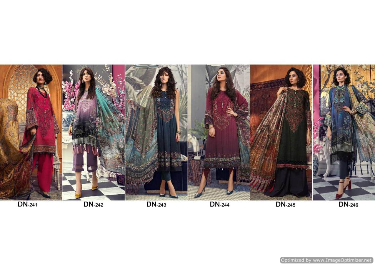 Deepsy By M Print Vol 19 Pure Cotton Pakistani Suits Collection