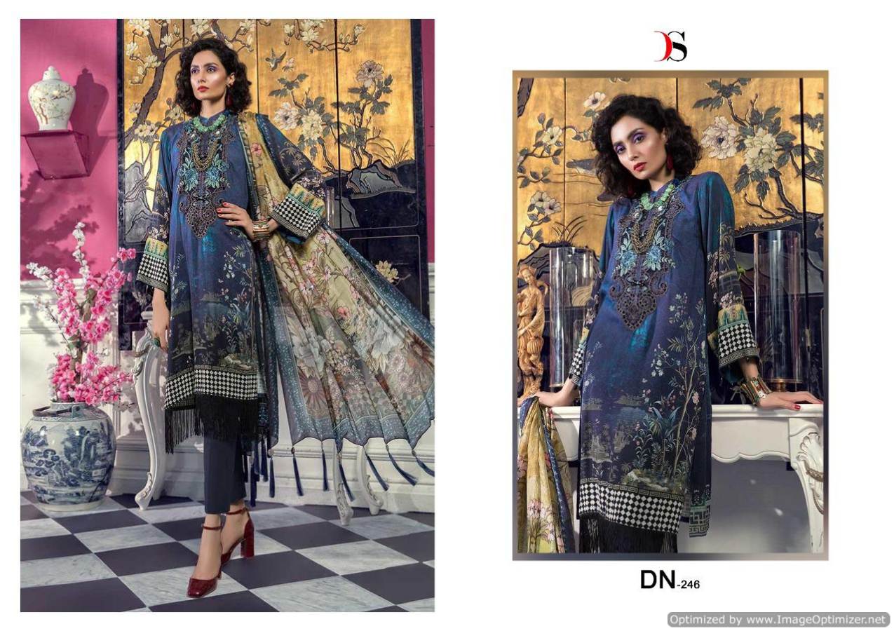 Deepsy By M Print Vol 19 Pure Cotton Pakistani Suits Collection