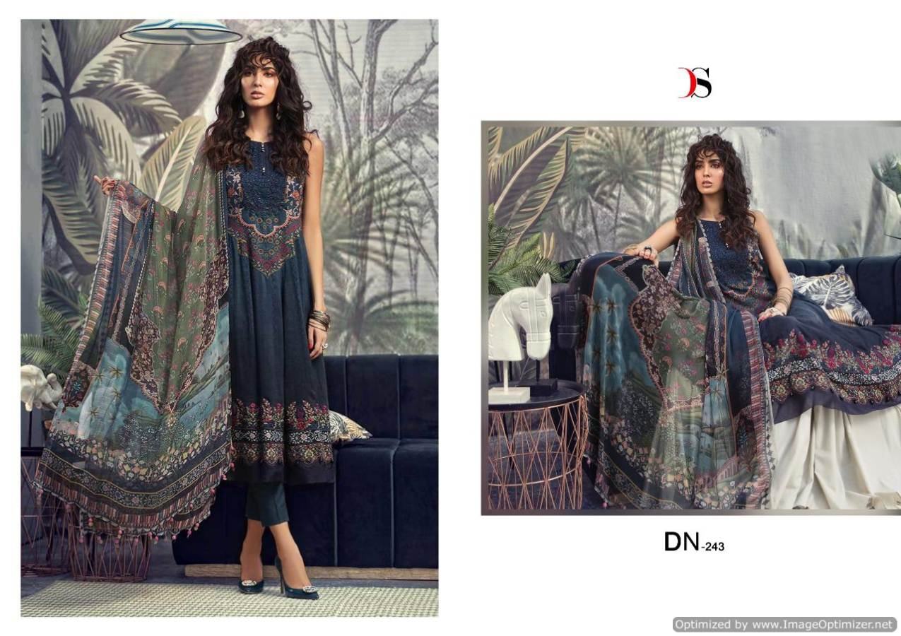 Deepsy By M Print Vol 19 Pure Cotton Pakistani Suits Collection