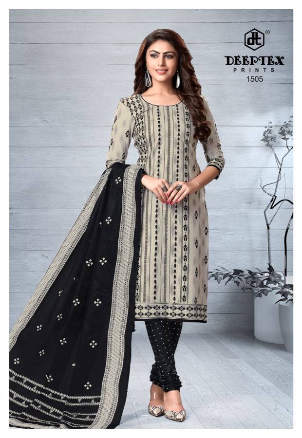 Deeptex By Chief Guest Vol 15 Cotton Dress Material Collection