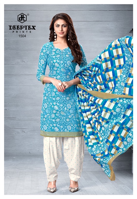 Deeptex By Chief Guest Vol 15 Cotton Dress Material Collection