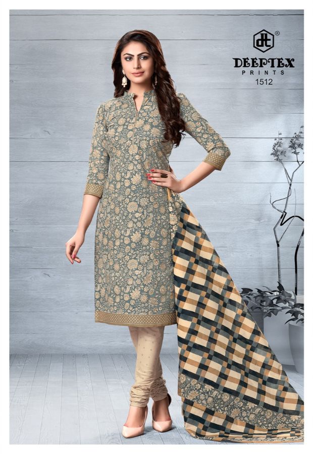 Deeptex By Chief Guest Vol 15 Cotton Dress Material Collection