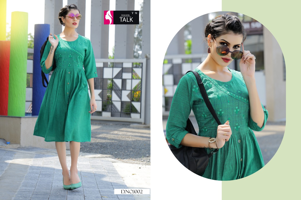 Ft By Floret Vol 1 Heavy Rayon Round Casual Wear Kurtis Catalogue