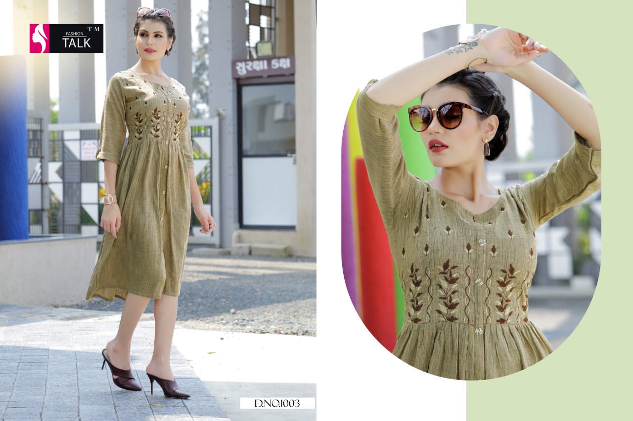 Ft By Floret Vol 1 Heavy Rayon Round Casual Wear Kurtis Catalogue