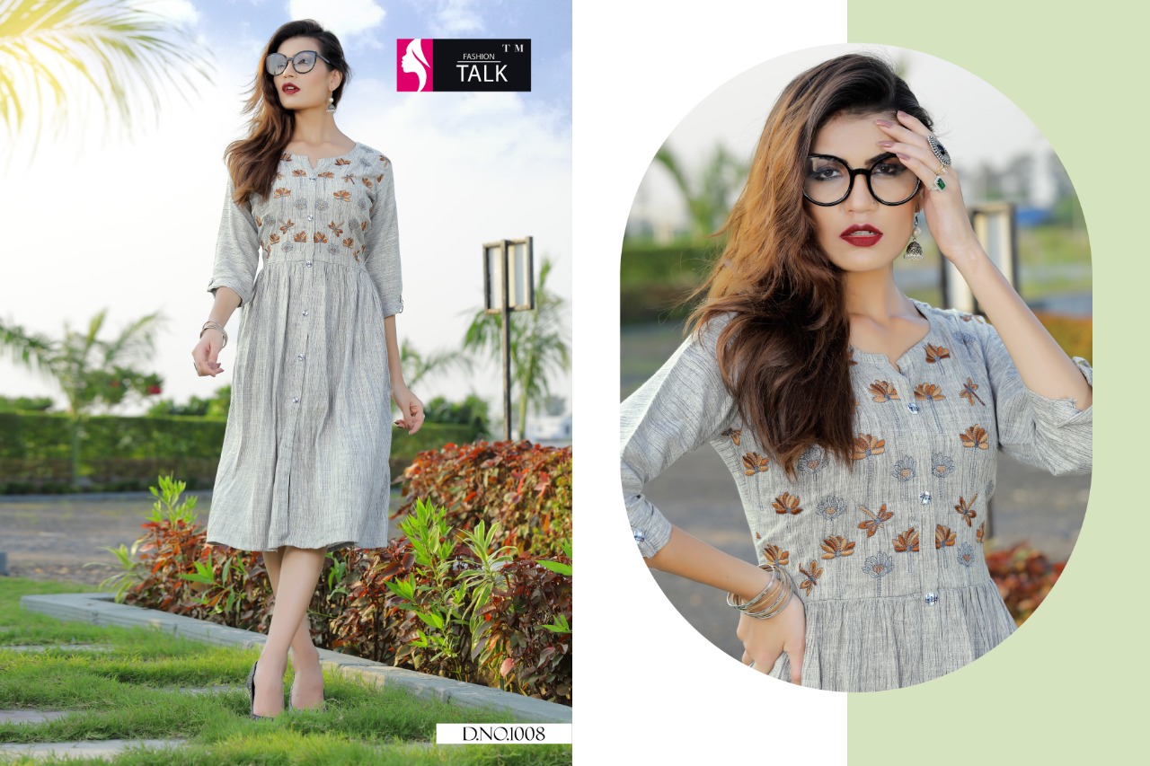 Ft By Floret Vol 1 Heavy Rayon Round Casual Wear Kurtis Catalogue