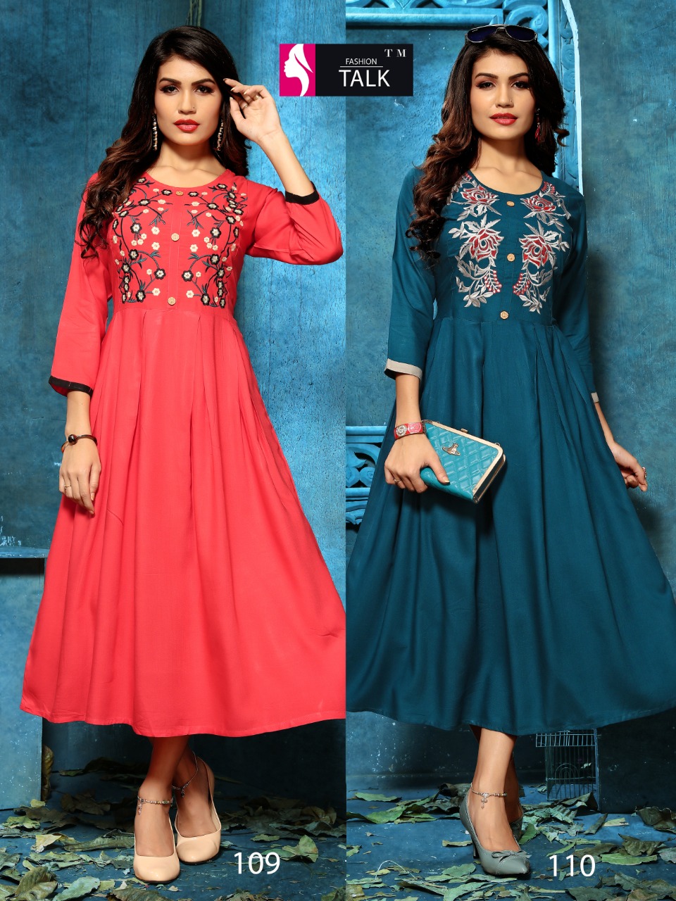 Ft By Alankar Vol 1 Heavy Rayon Round Kurti Collection