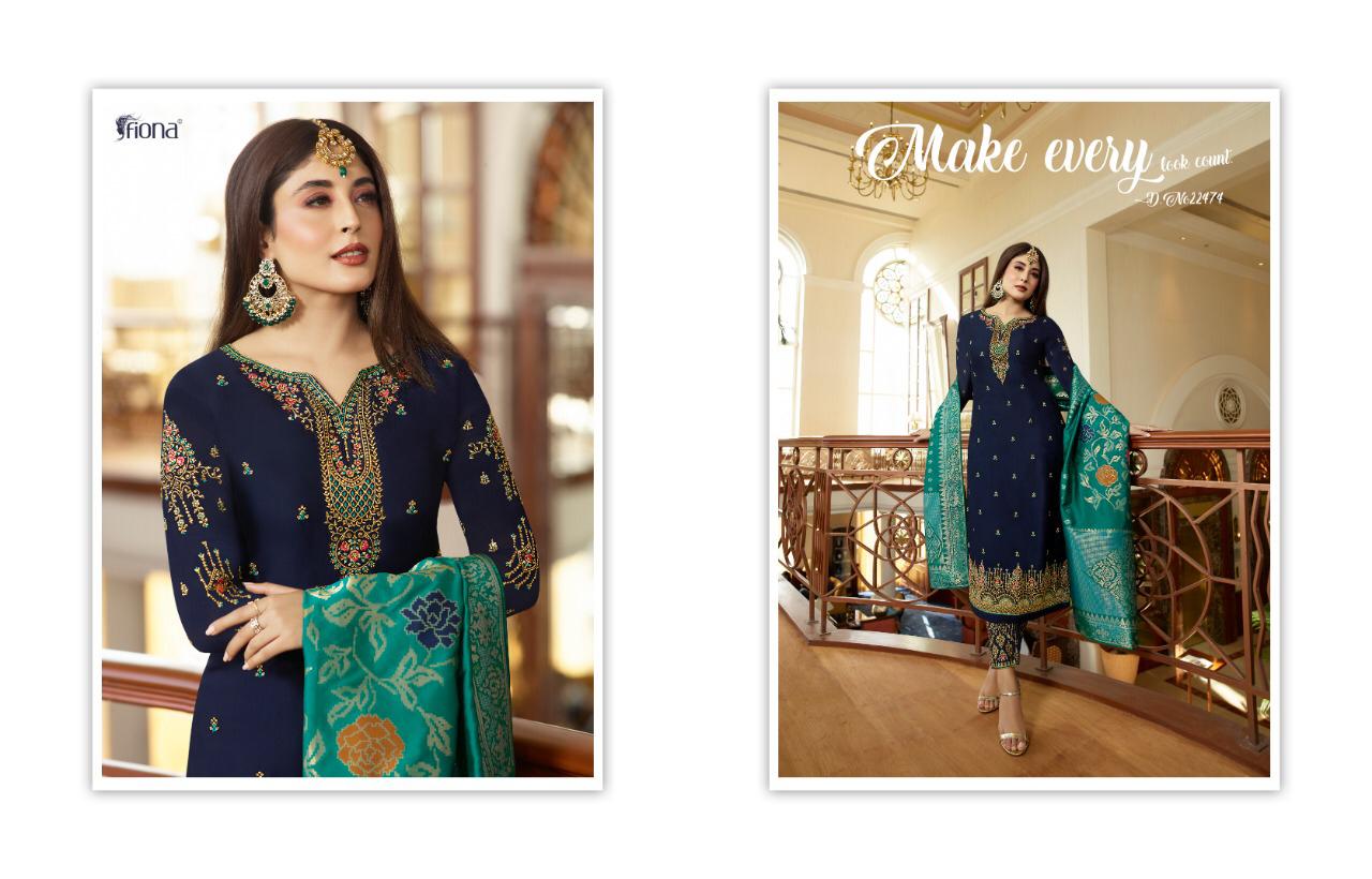 Fiona By Kritika Bottom Work Heavy Designer Wedding Wear Collection