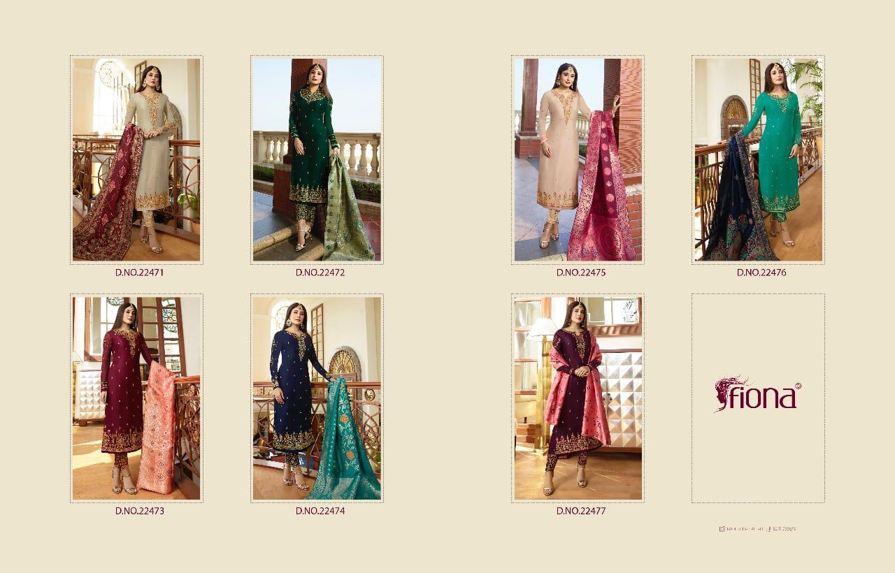 Fiona By Kritika Bottom Work Heavy Designer Wedding Wear Collection