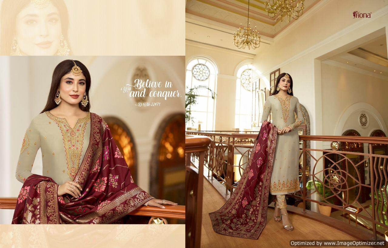 Fiona By Kritika Bottom Work Heavy Designer Wedding Wear Collection