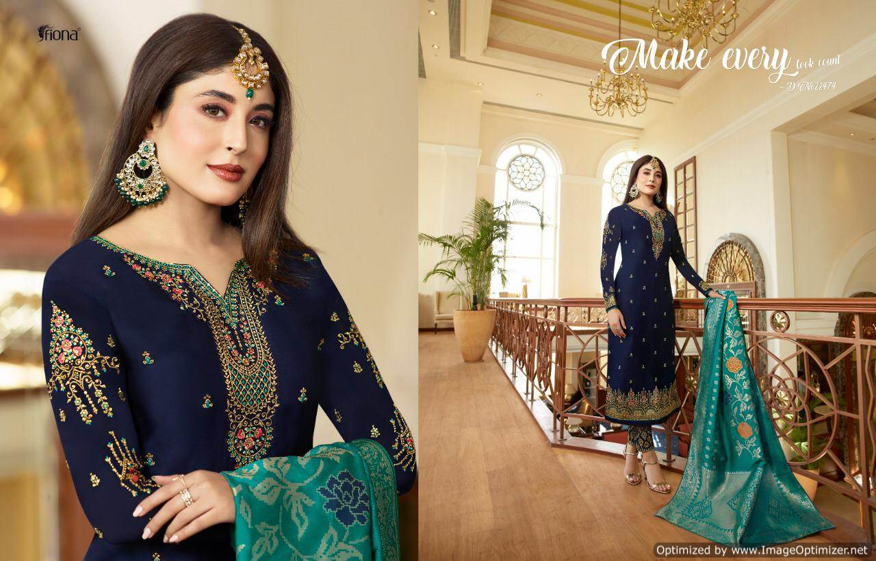 Fiona By Kritika Bottom Work Heavy Designer Wedding Wear Collection