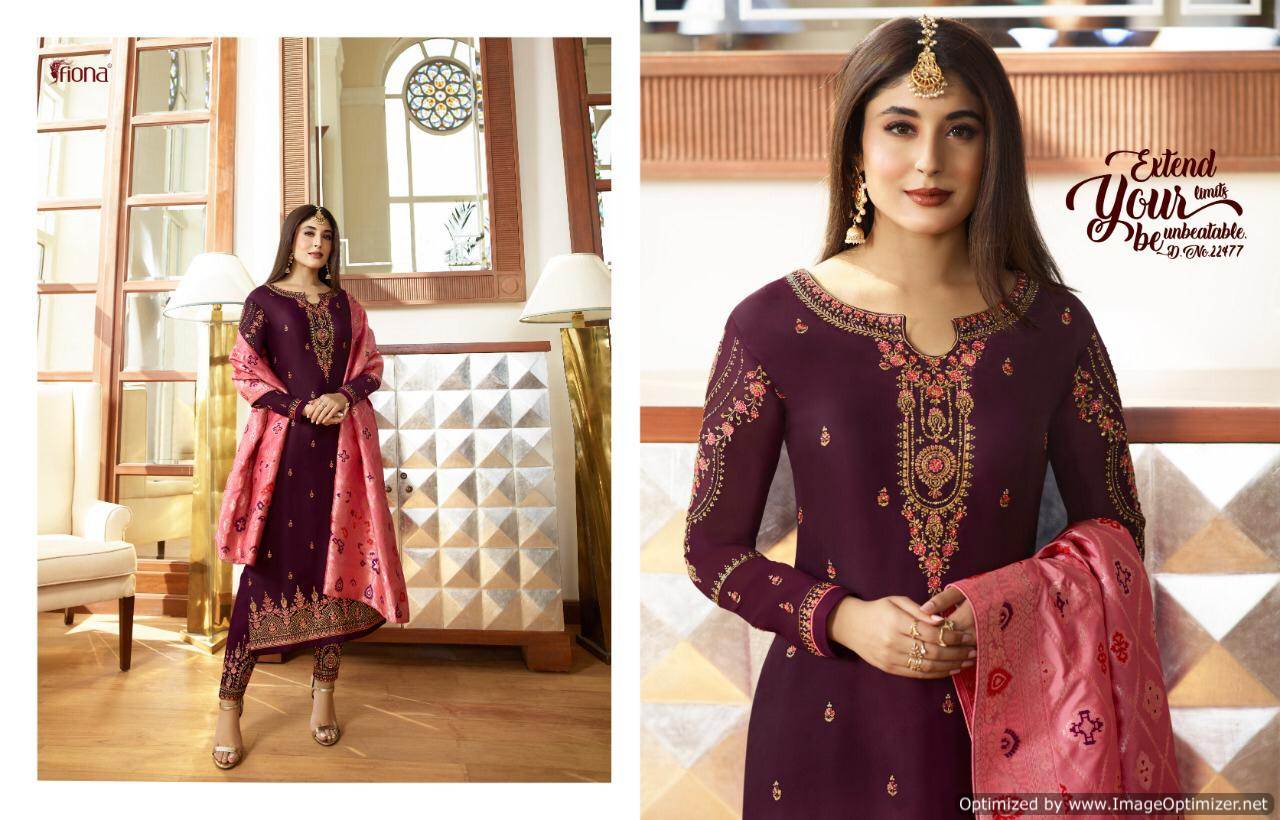 Fiona By Kritika Bottom Work Heavy Designer Wedding Wear Collection