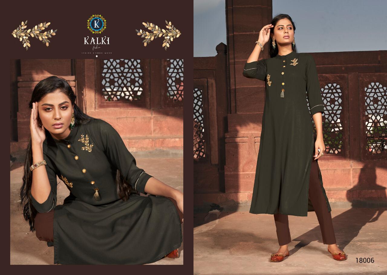 Kalki Fashion Present Pehchan Designer Kurtis Catalogue.
