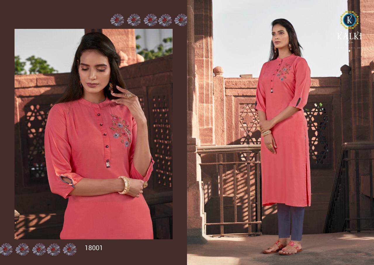 Kalki Fashion Present Pehchan Designer Kurtis Catalogue.