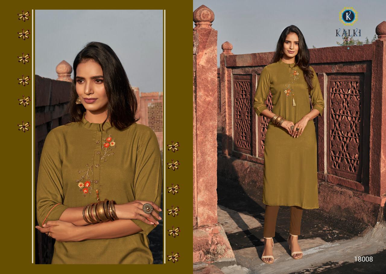 Kalki Fashion Present Pehchan Designer Kurtis Catalogue.