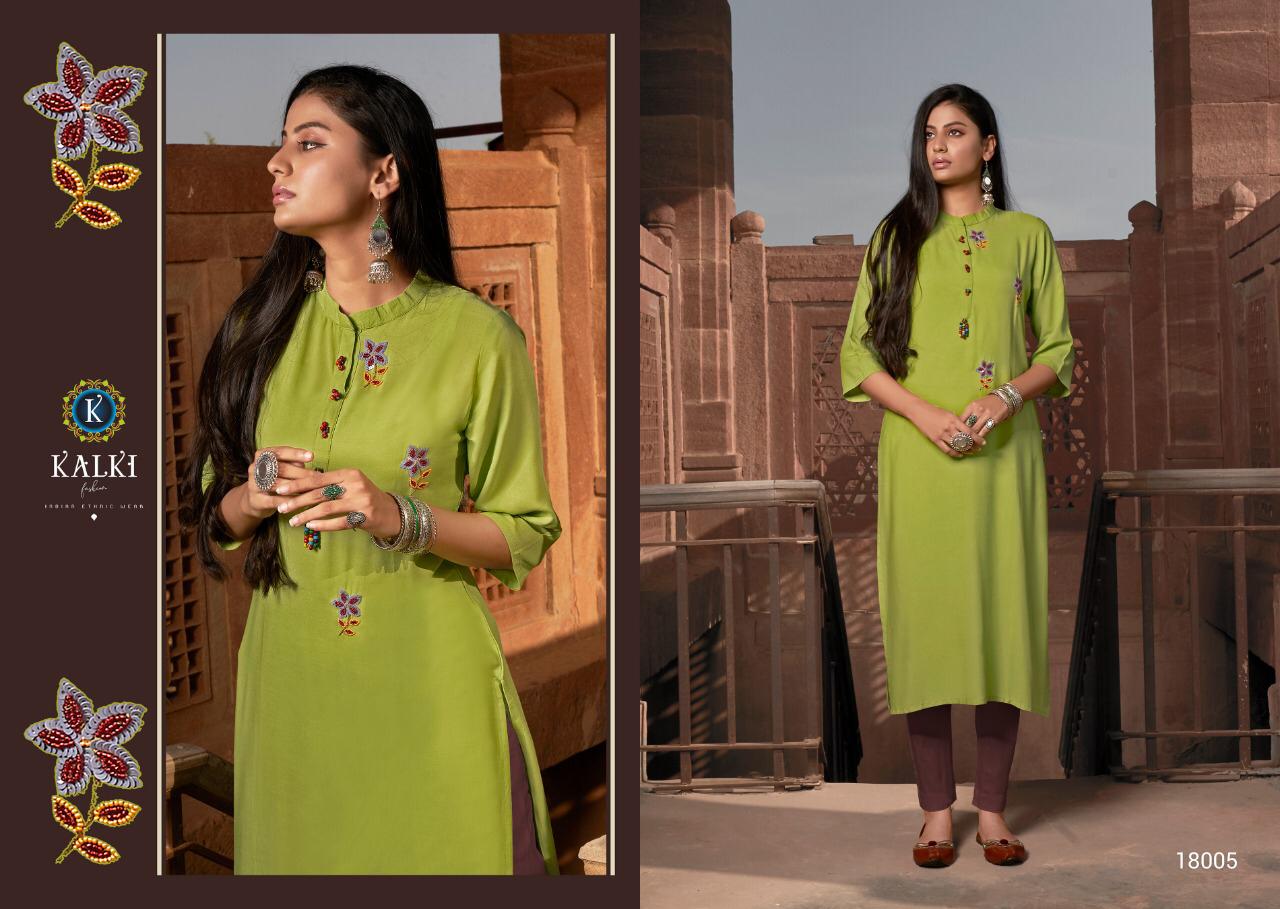 Kalki Fashion Present Pehchan Designer Kurtis Catalogue.