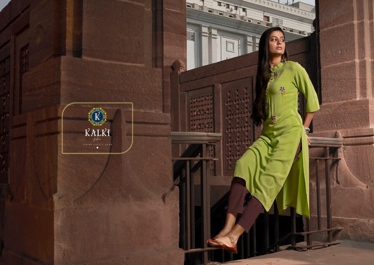 Kalki Fashion Present Pehchan Designer Kurtis Catalogue.