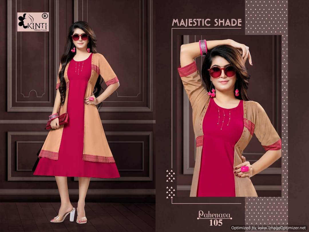 Kinti By Pahenava Heavy Rayon Kurti Collection
