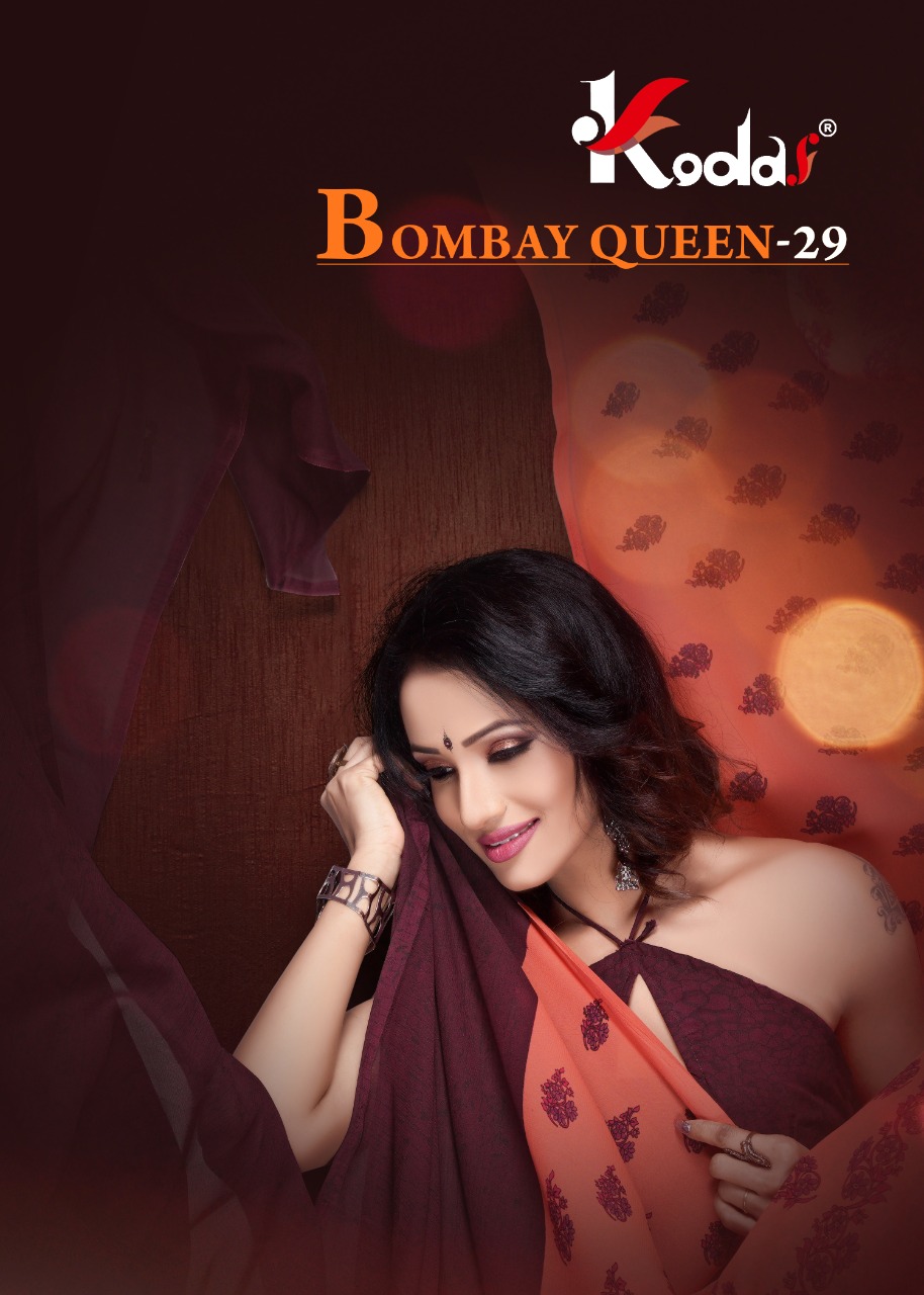 Kodas By Bombay Queen Vol 29 Heavy Dani Printed Saree Collection